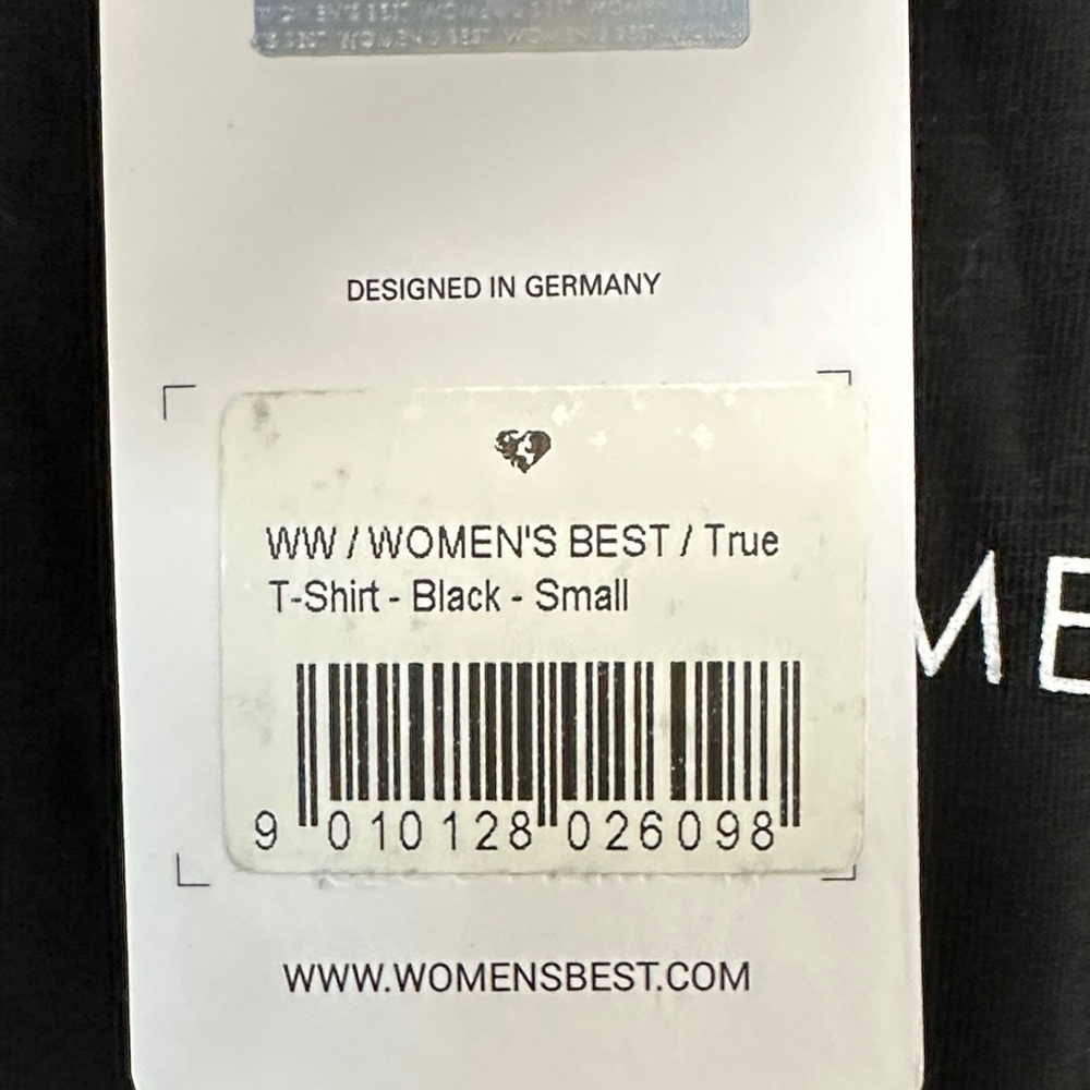 Women's Best Classic Black Short Sleeve Tee - Picture 4 of 5